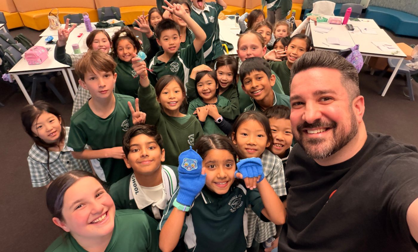 A Mighty Me class at Russell Lea Public School
